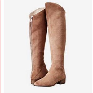 Dolce Vita taupe suede over the knee boot 7.5